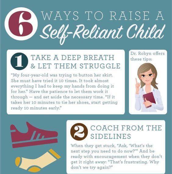 6 Ways to Raise a Self-reliant Child